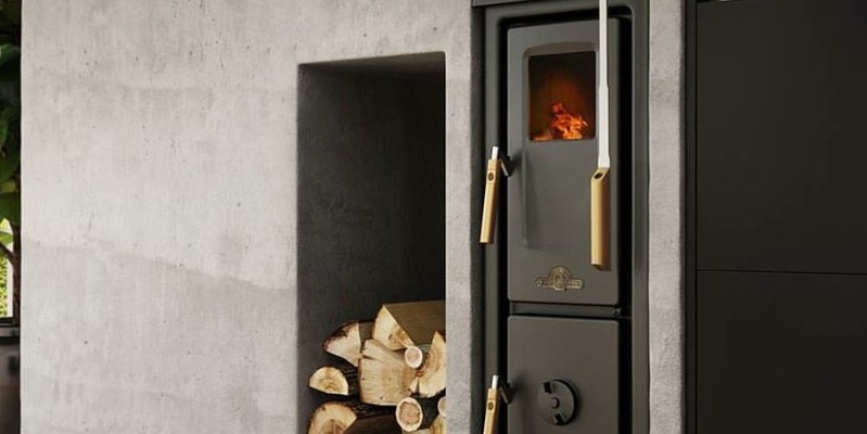 hip & happening modern front zwart keuken vrijstaand hout rechthoekig inzet 