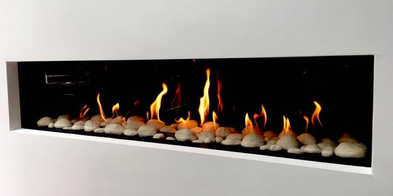 woonkamer modern grijs inbouw front rechthoek licht & sprankelend gas 