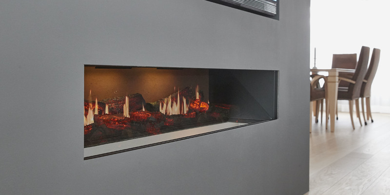 elektrisch hip & happening woonkamer modern grijs inbouw front rechthoek 