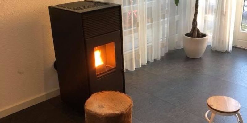 hip & happening woonkamer modern front zwart vrijstaand pellet rechthoekig 