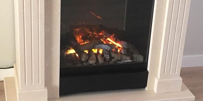 elektrisch woonkamer vierkant inbouw front schouw zwart klassiek sfeervol & klassiek 