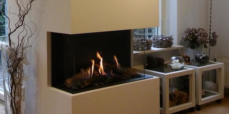 woonkamer inbouw zwart driezijdig gas klassiek sfeervol & klassiek rechthoekig 