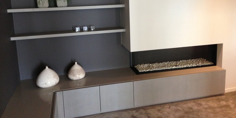 hip & happening woonkamer modern inbouw gas wit tweezijdig rechthoekig 