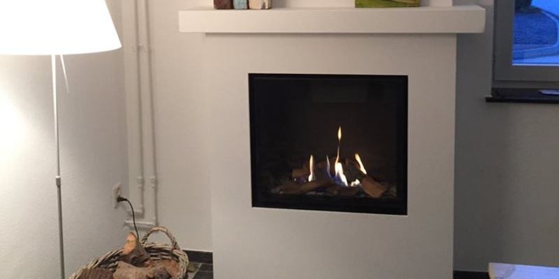 woonkamer modern inbouw front rechthoek licht & sprankelend gas wit 