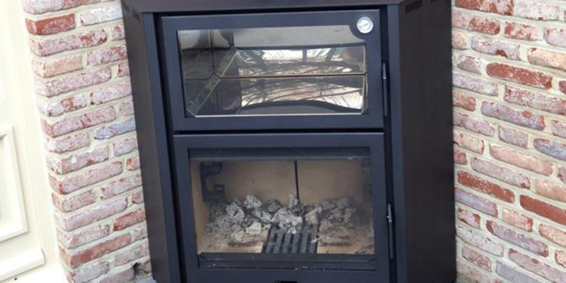 hip & happening woonkamer modern front zwart vrijstaand hout ovaal 