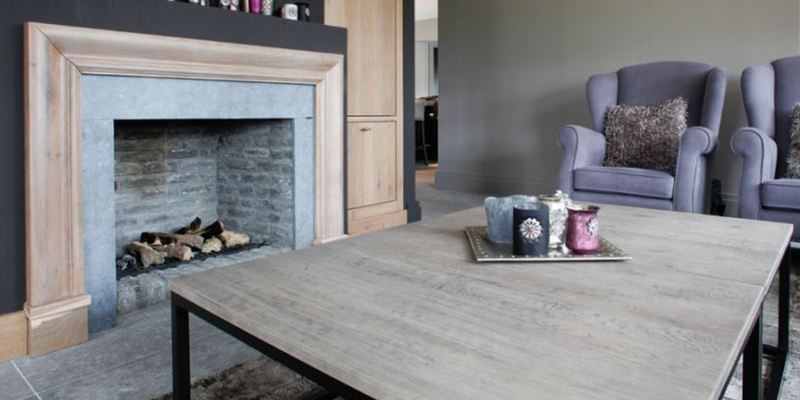 woonkamer modern front schouw zwart rechthoek gas sfeervol & klassiek open vuur 