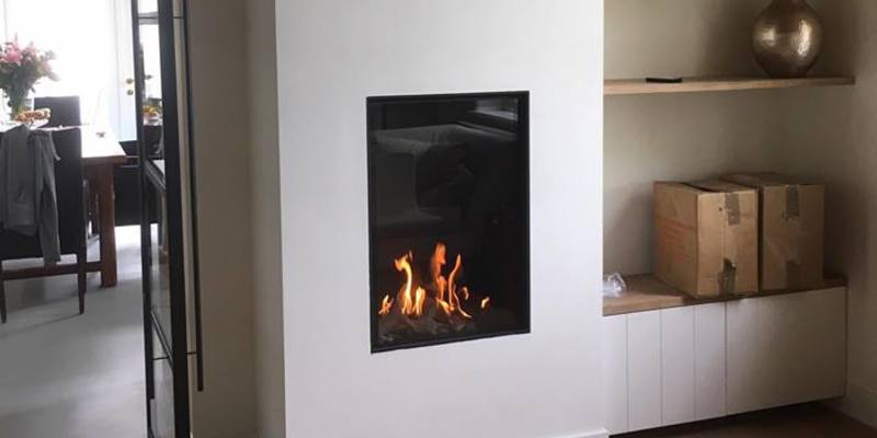 hip & happening woonkamer modern vierkant inbouw front zwart gas 