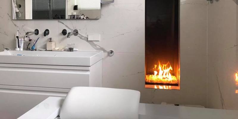 hip & happening modern inbouw front gas wit verticaal badkamer 