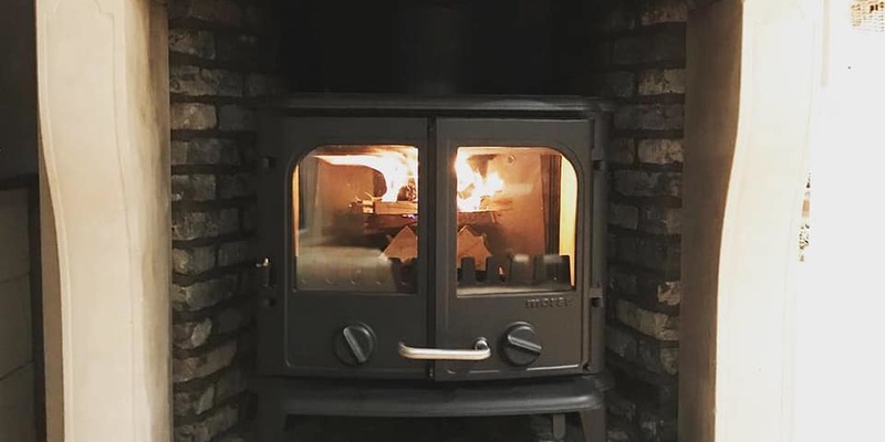 woonkamer front schouw rechthoek klassiek sfeervol & klassiek vrijstaand hout donkergrijs 