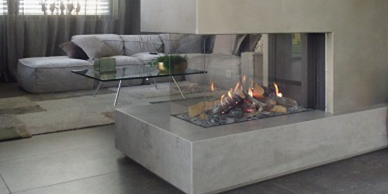 woonkamer doorkijk grijs inbouw rechthoek licht & sprankelend driezijdig gas klassiek 