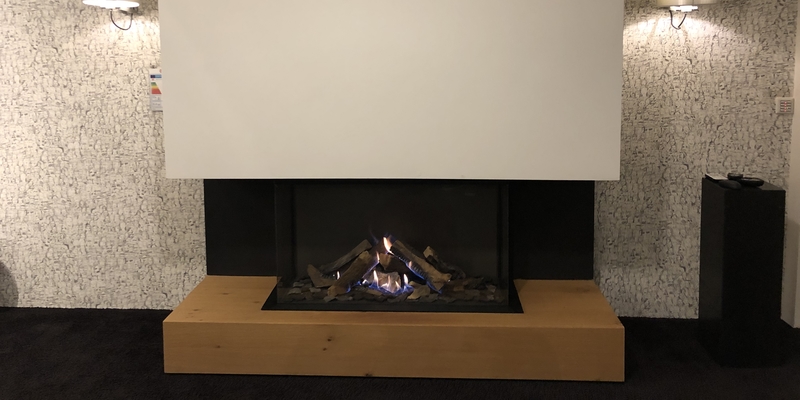 woonkamer modern vierkant stevig & rustiek inbouw driezijdig gas wit 