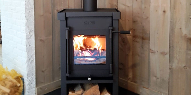 woonkamer stevig & rustiek front zwart rechthoek vrijstaand hout landelijk 