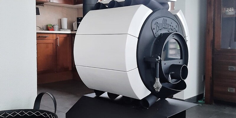 woonkamer stevig & rustiek front vrijstaand rond hout 